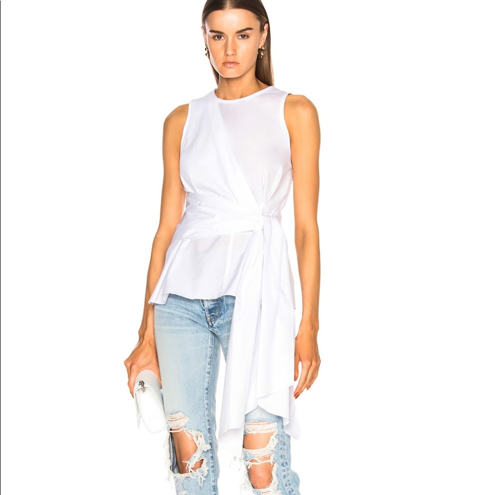 3.1 Philip Lim twist front tank top size 0